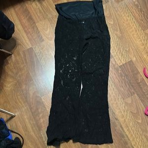 Stretchy swim cover pants